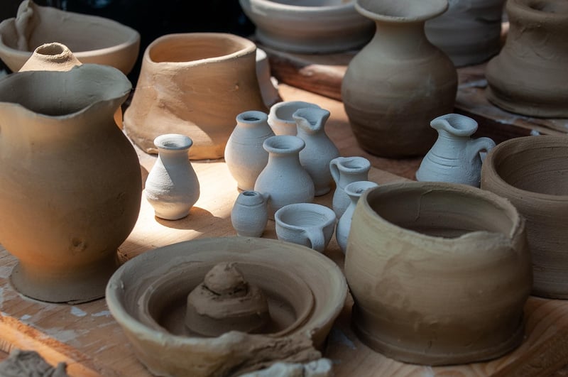 Hand-Painted Pottery